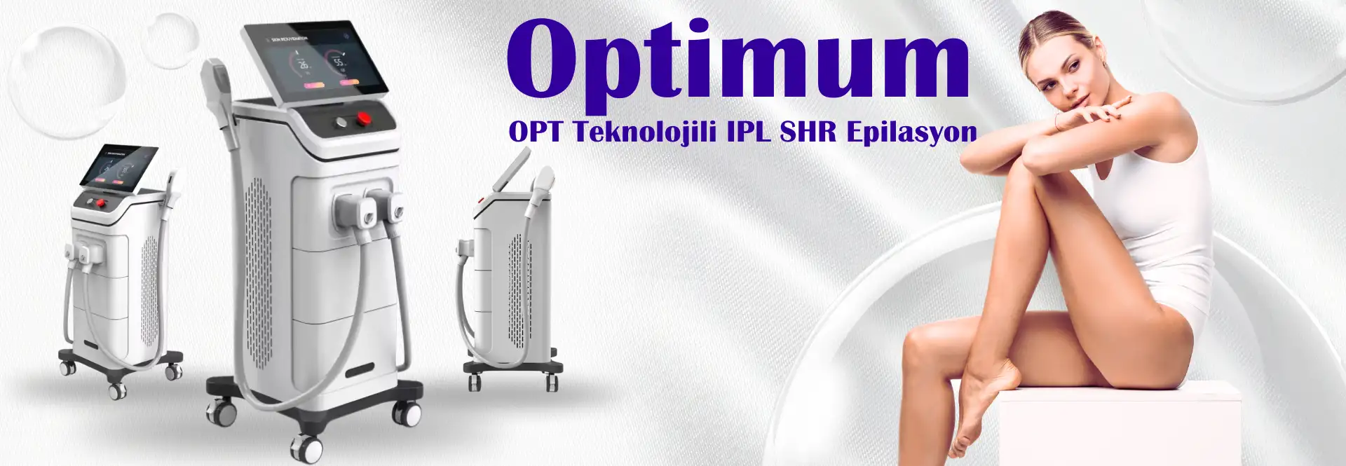 Optimum OPT teknolojili IPL SHR epilasyon
