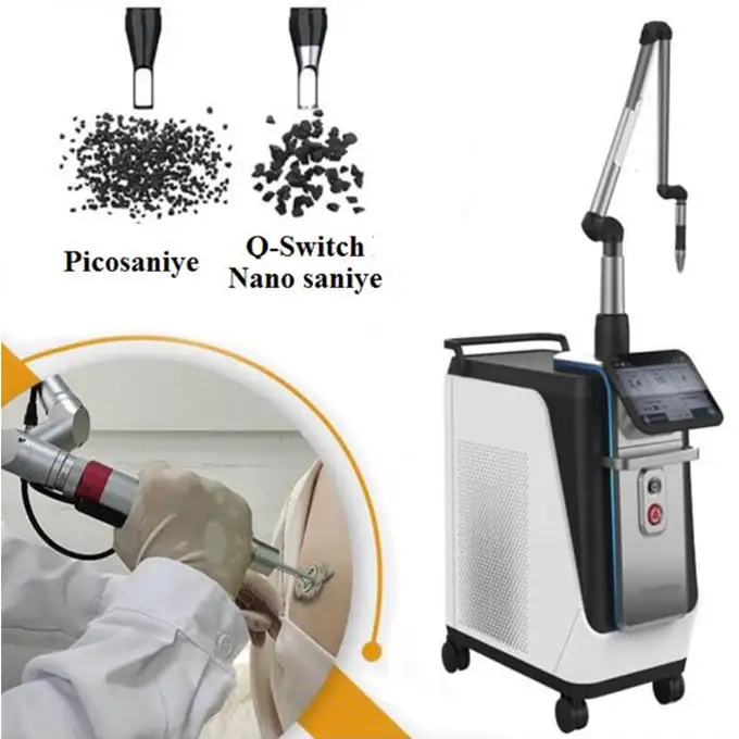 ND YAG Q Switch Lazer 500 pico