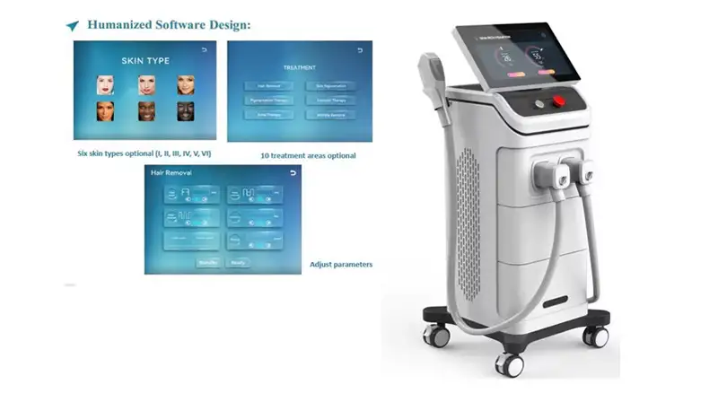 OPTIMUM SHR IPL Hair Removal bros laser
